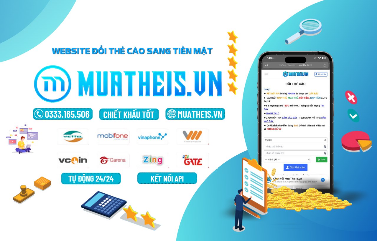 Hướng dẫn rút tiền từ MuaThe1s.vn về ví ATM, Momo